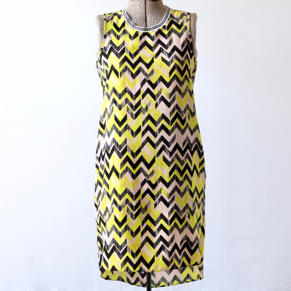 Gianni Bini Chevron Dress XS